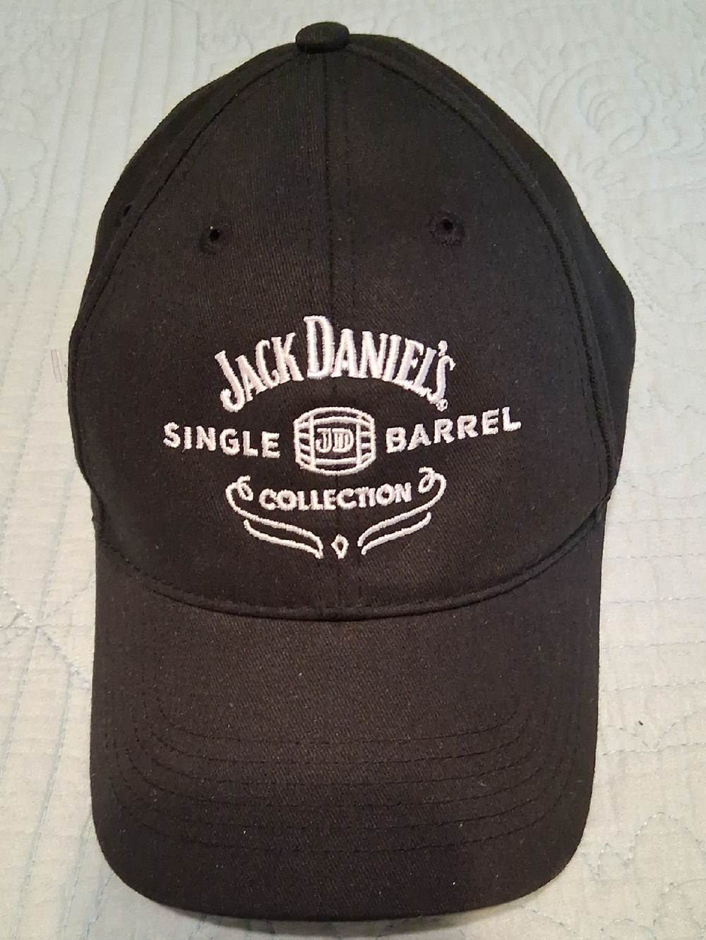 Jack Daniels Black & White Single Barrel Collection Baseball Cap